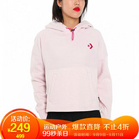 CONVERSE 匡威 女子  BLOCKED POLAR PULL OVER 卫衣 10017879-A02 S码