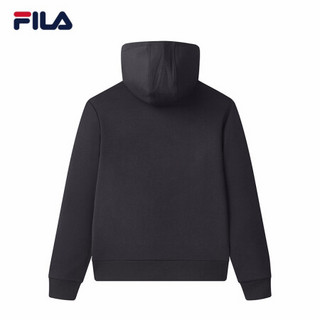 FILA 斐乐女子运动套头卫衣 2020秋季新款生活基础logo经典卫衣 传奇蓝-NV 165/84A/M