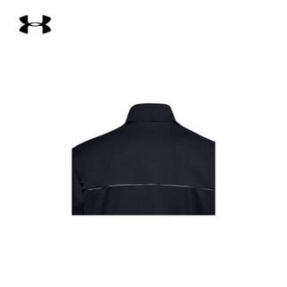 安德玛官方UA Project Rock强森男子运动夹克Under Armour1357199 黑色001 3XL