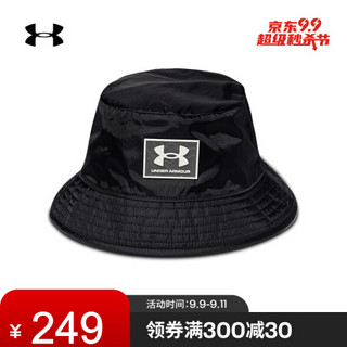 安德玛官方UA Winterized男子运动双面渔夫帽Under Armour1356713 黑色590 M/L