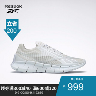 Reebok锐步 运动健身ZIG 3D STORM男女低帮跑步鞋 FW0272_白色 44.5