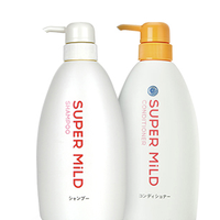 SUPER MILD 惠润 SHISEIDO 资生堂 惠润头发洗护系列鲜花芳香洗护套装 2件装(鲜花芳香洗发露600ml+鲜花芳香护发素600ml)