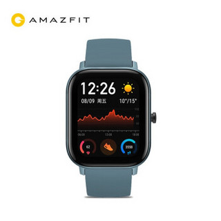 AMAZFIT 华米gts智能运动蓝牙手表男女士腕表心率检测手表14天续航GPS50米防水有NFC 冰川蓝