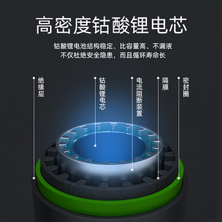 blackube5号7号充电电池锂电1.5v可充电锂电池usb五号电池aa套装