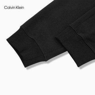 CK Jeans 2020秋冬新款 男装撞色LOGO合身版休闲裤 J316311 BEH-黑色 M