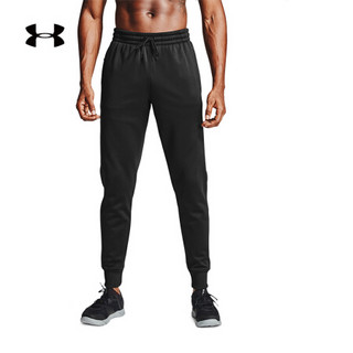 安德玛官方UA Armour Joggers男子抓绒运动长裤Under Armour1357123 黑色001 XXL