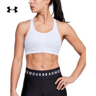 安德玛官方UA Reflect女子运动内衣—高强度Under Armour1321896 白色100 XL