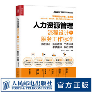 人力资源管理 流程设计与服务工作标准 HR 绩效管理 量化考核 培训 薪酬福利 招聘 面试 企业管