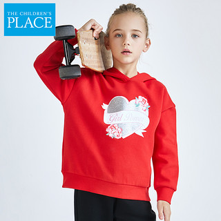 TCP美国绮童堡新款女童卫衣加绒儿童秋冬上衣洋气童装