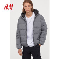 HM DIVIDED男装棉服2020春装新款加厚棉衣保暖外套男春秋 0635164