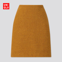 UNIQLO 优衣库 420364 女装羊毛混纺迷你裙