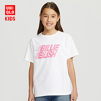 UNIQLO 优衣库  童装/亲子装 (UT) Billie Eilish 印花T恤(短袖T恤)430212