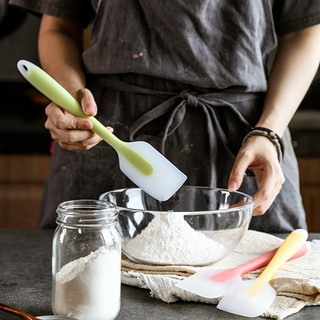 一体式硅胶刮刀烘焙铲子蛋糕月饼烘培工具抹刀橡皮刮铲刀奶油刀铲