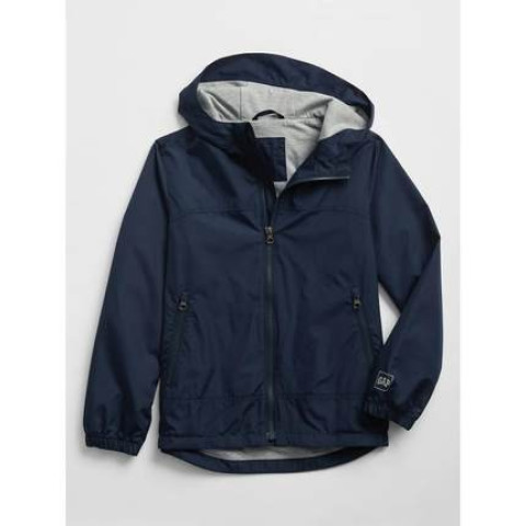 限尺码: gap 盖璞 男童简约拉链连帽外套