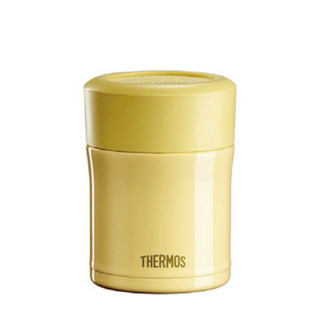 THERMOS 膳魔师 JBJ-300 304不锈钢真空保温罐 300ml 奶油黄