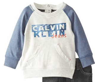 Calvin Klein 卡尔文·克莱 男童套装 3492022-99 灰色/蓝色