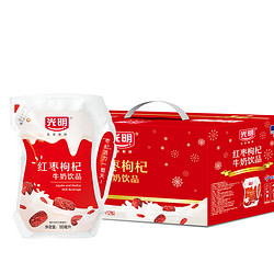 光明乳酸菌饮品轻巧包酸奶风味发酵乳饮料180ml*12袋