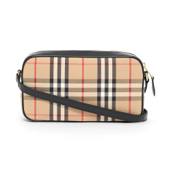 BURBERRY 博柏利 Vintage系列 8020725 格纹相机包