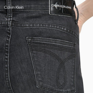 CK Jeans 2020秋冬新款 女装高腰合体紧身牛仔裤CKJ015 J215118 1BY-黑色 26