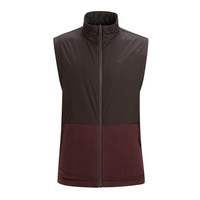 诺诗兰2020秋冬新款男式两面穿背心保暖休闲撞色拼接外穿内搭背心 NVTAT5501S 赭石色 180