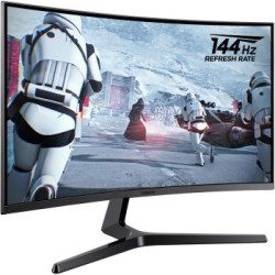 SAMSUNG 三星 C32JG56QQC 31.5英寸 VA显示器(2560X1440、1800R、144Hz) *2件