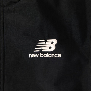 New Balance NB官方2020新款中性款NAA34033夹克中长款工装外套防风连帽外套 BK S