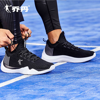 乔丹篮球鞋男2020新款低帮透气运动鞋学生网面实战减震外场球鞋男