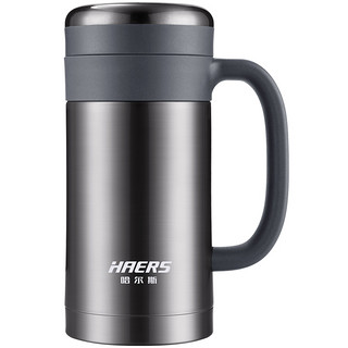 HAERS 哈尔斯 HBG-450-13 保温杯 450ml 天幕黑