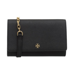 TORY BURCH 汤丽柏琦 52899 女士十字纹单肩斜挎链条包