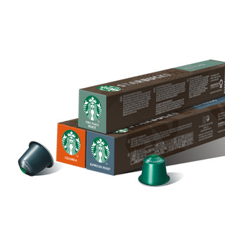 STARBUCKS 星巴克 咖啡胶囊 轻度/中度/深度烘焙 10颗*3盒