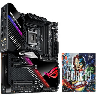 ROG 玩家国度 MAXIMUS XII EXTREME+酷睿i9-10900KA 复仇者联盟 珍藏版 主板CPU套装