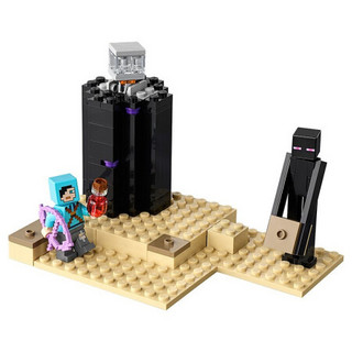 LEGO 乐高 Minecraft我的世界系列 21151 决战末影龙