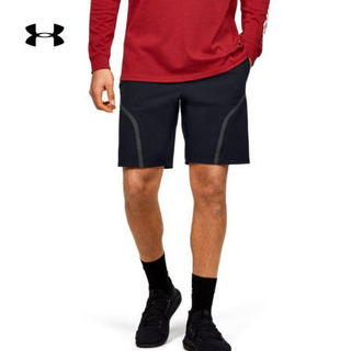 安德玛官方UA Flex Woven男子运动短裤Under Armour1351662 黑色001 XL