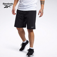 Reebok锐步 运动健身TS Speed Short男子夏季短裤五分裤FK6313 FK6313_黑色 A/M