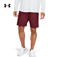 安德玛官方UA Woven Graphic男子运动短裤Under Armour1351670 红色615 L