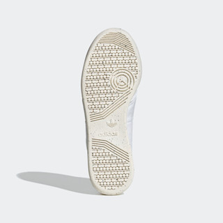 阿迪达斯官网 adidas 三叶草 CONTINENTAL 80男女经典运动鞋FV8468 白/绿 45(280mm)