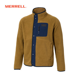 MERRELL迈乐男士 20款胶囊系列 绒外套JAMF25804 深卡其 S