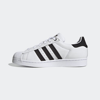 阿迪达斯官网 adidas 三叶草 SUPERSTAR W 女鞋经典运动鞋H69025 白/黑 35.5(215mm)