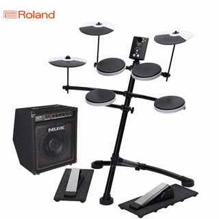 罗兰（Roland）电子鼓TD1K 电鼓架子鼓成人儿童初学者入门便携式爵士鼓+音箱套装