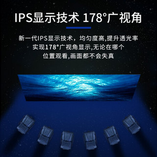 海康威视显示器 监控显示器 55英寸 4K液晶监视器 178度宽大视角 低功耗 10位色彩画面 高清音质 D5055UQ