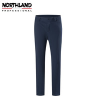 诺诗兰女式风雪长裤2020秋冬新款防泼水少浸湿防风防泼水软壳裤 NXPAT2801E 玄青色 155