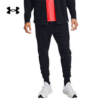 安德玛官方UA S5 Joggers男子抓绒运动长裤Under Armour1359443 黑色001 L