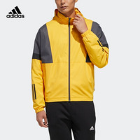 adidas 阿迪达斯 GP6402 男子运动夹克 金/固态灰 A/XS