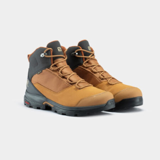 (salomon)男户外防水耐候耐磨高帮徒步鞋outward gtx 草棕410423 uk8