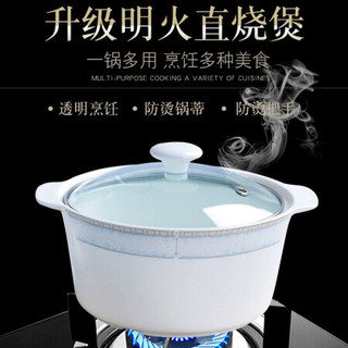 碗碟套装家用欧式现代简约个性碗盘筷景德镇餐具套装乔迁礼物餐具 明火煲 绿野仙踪明火煲1个装