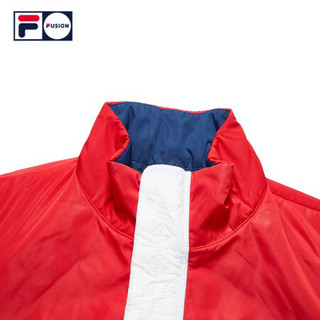 FILA FUSION x WM白山联名系列斐乐男士棉服2020冬季新款休闲保暖民族风外套 传奇红-RD 165/88A/S