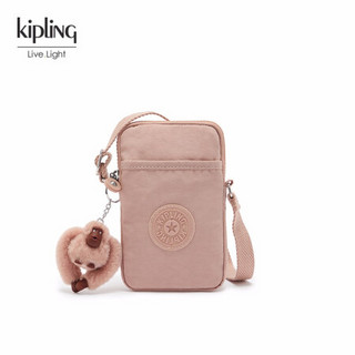 kipling手机包迷你小包包2020年新款时尚潮流斜挎包手机包|TALLY 橡皮粉