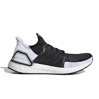 adidas 阿迪达斯 ULTRA BOOST 19 中性跑鞋 B37704 黑灰白 44