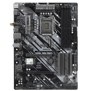 ASRock 华擎 Z490 Phantom Gaming 4/ax ATX主板（intel LGA1200、Z490）+英特尔 酷睿i7-10700K CPU套装