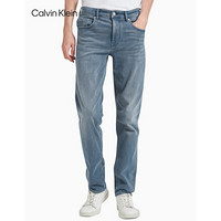 CK Jeans 2020秋冬新款 男装修身丹宁合身牛仔裤CKJ027 J316226 1BZ-蓝色 36